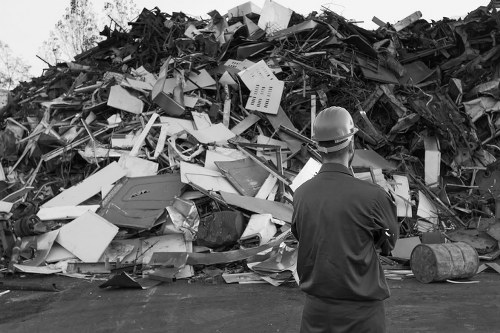 Professionals removing furniture during clearance in Vauxhall