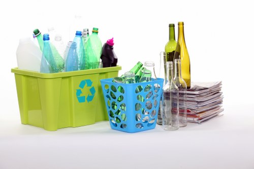 Eco-friendly disposal of garage items